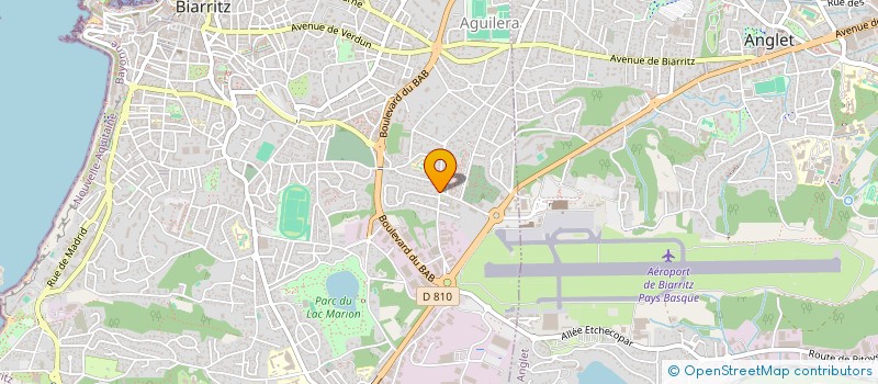 localisation de l'entreprise MADAME LOETITIA OLHAITZ à BIARRITZ