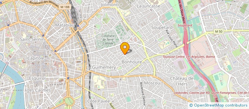 localisation de l'entreprise MADAME LOETITIA PECH à TOULOUSE
