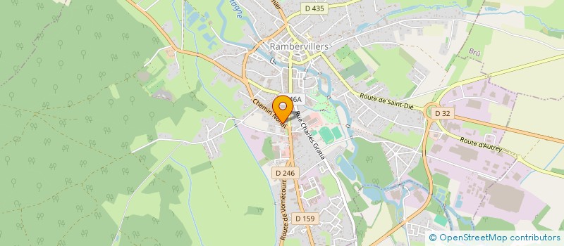 localisation de l'entreprise MADAME LOETITIA POURCHERT à RAMBERVILLERS