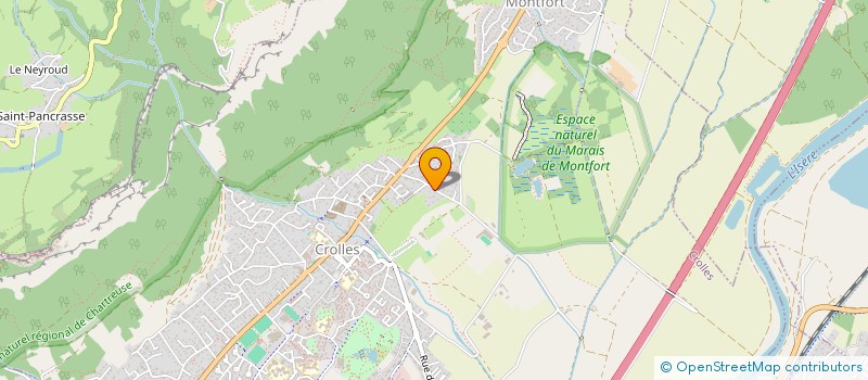 localisation de l'entreprise MADAME LOETITIA PROST-ROMAND  CROLLES