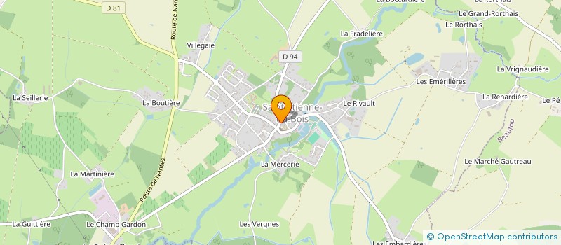 localisation de l'entreprise MADAME LOETITIA THINES  SAINT-ETIENNE-DU-BOIS