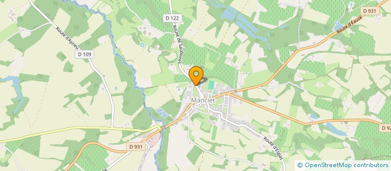 localisation de l'entreprise MADAME LOEVA LEDRICH  MANCIET