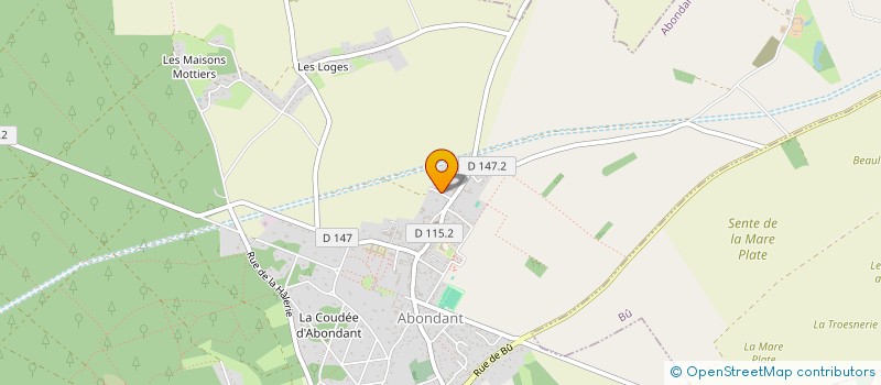 localisation de l'entreprise MADAME LOEVA LEMIGNON à ABONDANT
