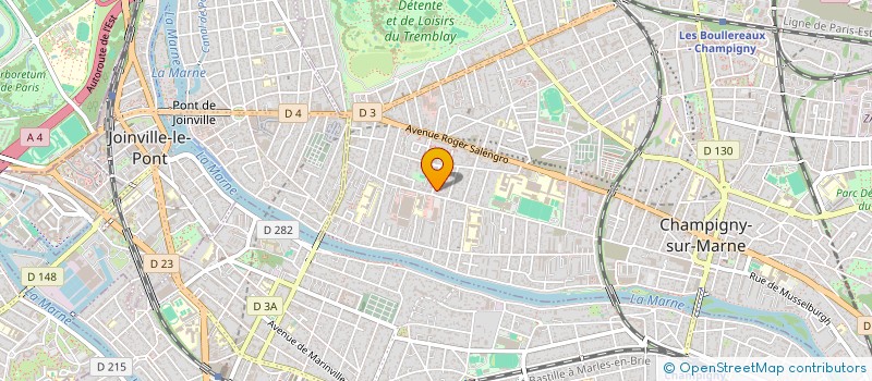 localisation de l'entreprise MADAME LOGANE BESSUARD  CHAMPIGNY-SUR-MARNE