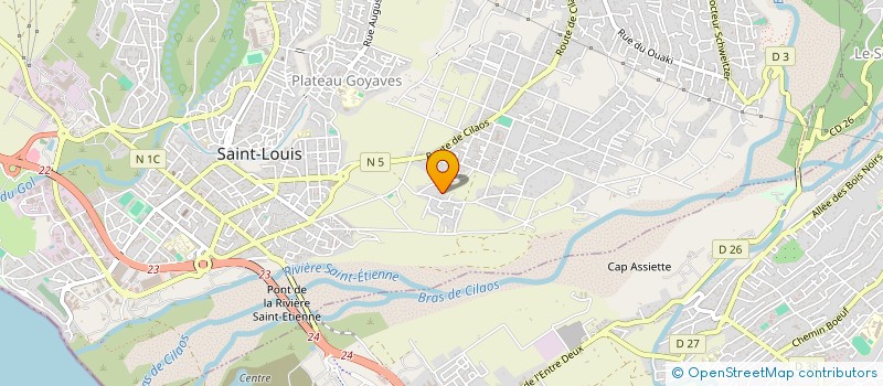 localisation de l'entreprise MADAME LOGANYAGUI BOODHOOA à SAINT-LOUIS