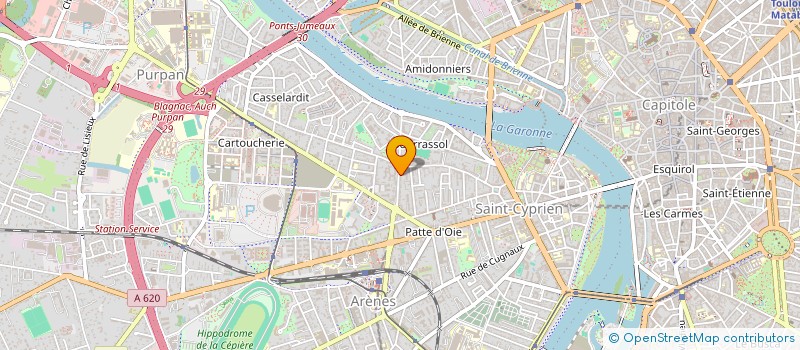 localisation de l'entreprise MADAME LOIA BOUSIGUE à TOULOUSE