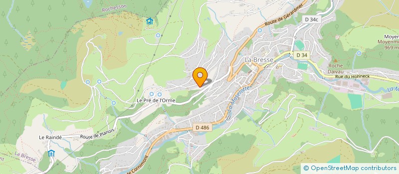 localisation de l'entreprise MADAME LOICE ANTOINE à LA BRESSE