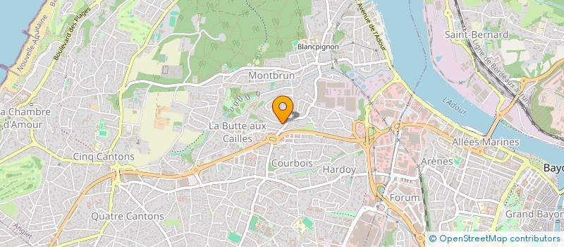 localisation de l'entreprise MADAME LOICIA FOUILLEN  ANGLET