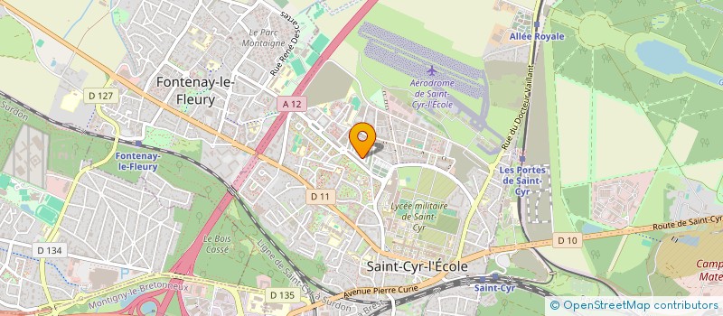 localisation de l'entreprise MADAME LOIQUE PHILIPPON  SAINT-CYR-L'ECOLE