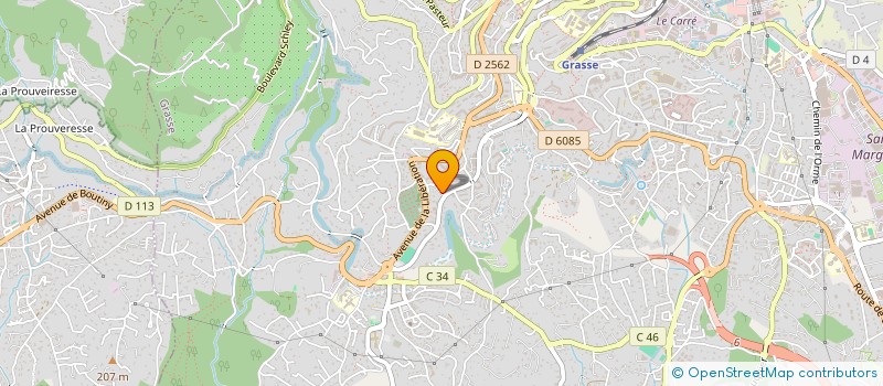 localisation de l'entreprise MADAME LOIS BARBE  GRASSE