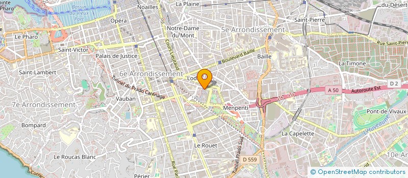 localisation de l'entreprise MADAME LOIS BOIX à MARSEILLE