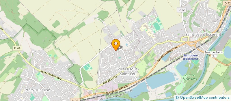 localisation de l'entreprise MADAME LOIS GRAPELOUX  VILLERS-SOUS-SAINT-LEU