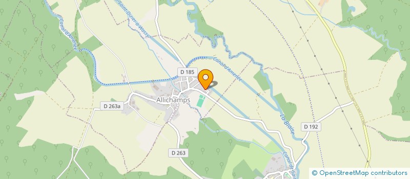 localisation de l'entreprise MADAME LOIS JOST à ALLICHAMPS