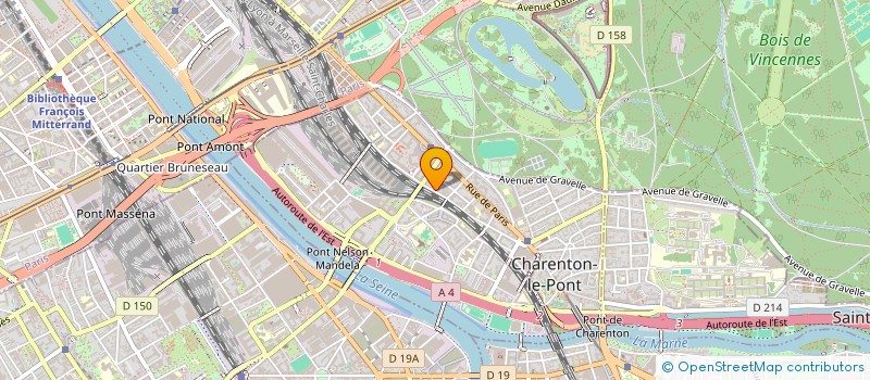 localisation de l'entreprise MADAME LOIS KAISER  CHARENTON-LE-PONT
