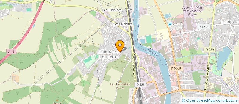 localisation de l'entreprise MADAME LOIS NOURTIER  SAINT-MARTIN-DU-TERTRE