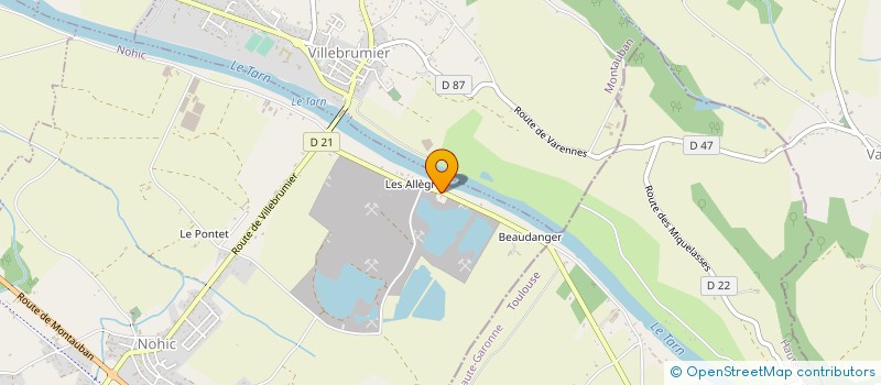 localisation de l'entreprise MADAME LOIS PATARD  MAS-GRENIER