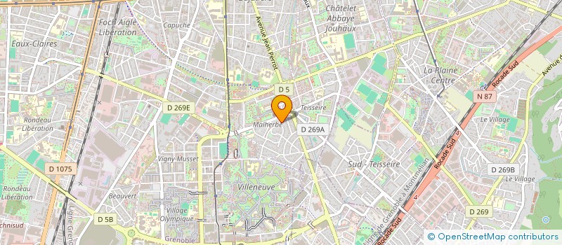 localisation de l'entreprise MADAME LOIS URSELLA  GRENOBLE