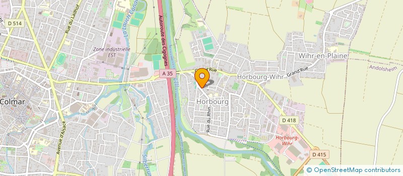 localisation de l'entreprise MADAME LOISE DONY  HORBOURG-WIHR