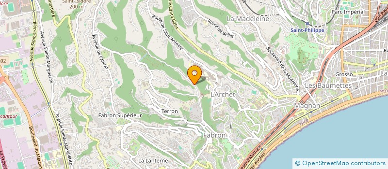 localisation de l'entreprise MADAME LOISE FENOLL à NICE