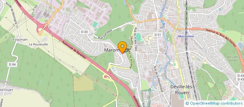 localisation de l'entreprise MADAME LOISE FONTAINE  MAROMME