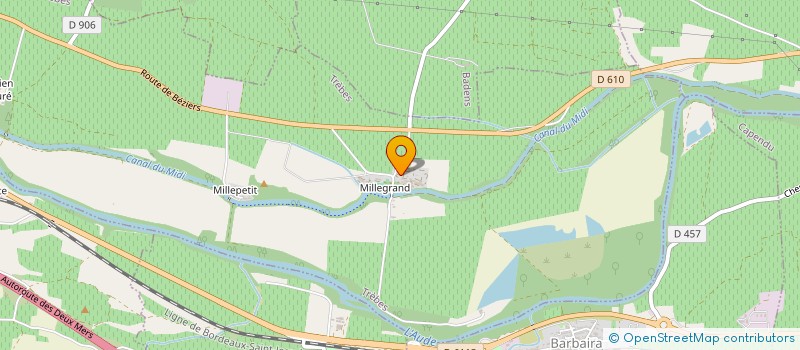 localisation de l'entreprise MADAME LOISE PERRAIS  TREBES