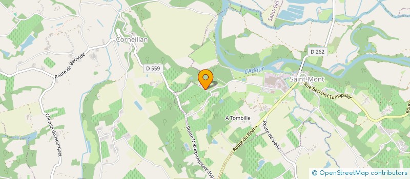 localisation de l'entreprise MADAME LOISE SOUCHARD  SAINT-MONT