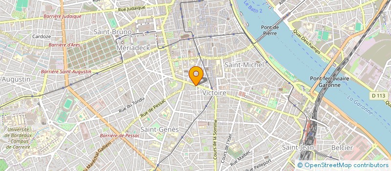 localisation de l'entreprise MADAME LOISE VEREBLY  BORDEAUX