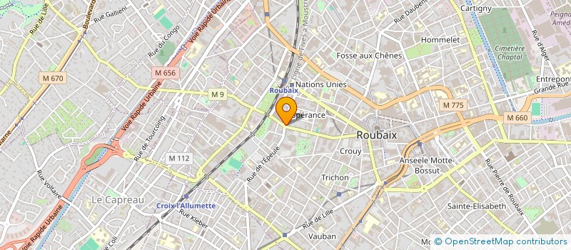 localisation de l'entreprise MADAME LOIZA TIR à ROUBAIX