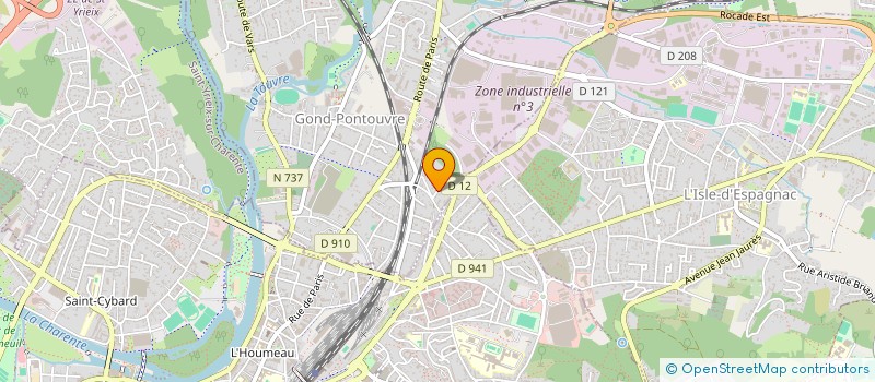 localisation de l'entreprise MADAME LOLA ARENAS  GOND-PONTOUVRE