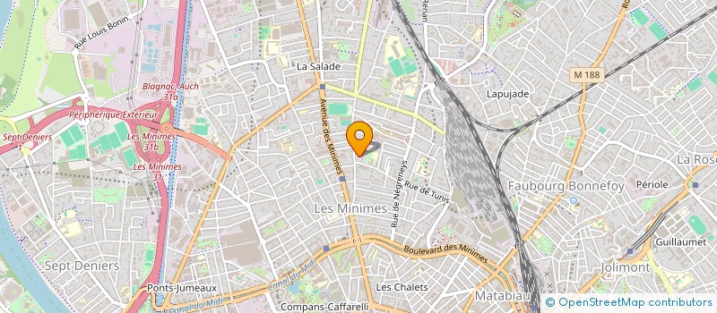localisation de l'entreprise MADAME LOLA BACHA à TOULOUSE