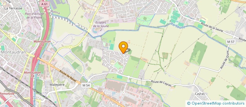 localisation de l'entreprise MADAME LOLA BAEZA  SAINT-ORENS-DE-GAMEVILLE