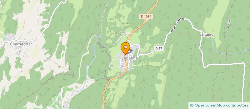 localisation de l'entreprise MADAME LOLA BALLET-THOUBLE  LABALME