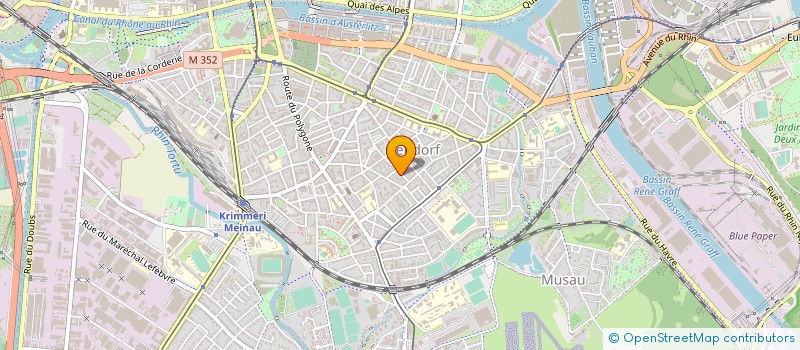 localisation de l'entreprise MADAME LOLA BARBEAU  STRASBOURG