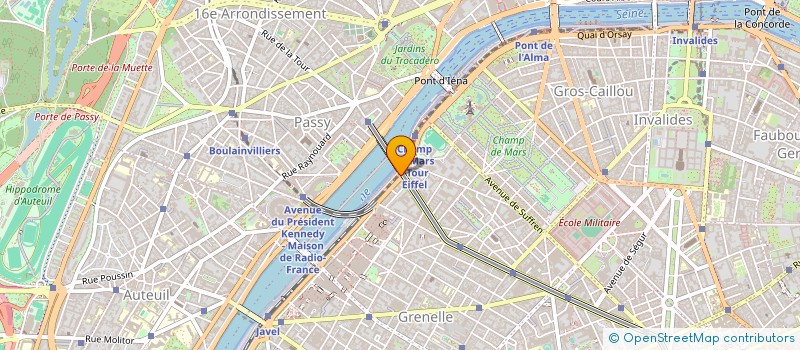 localisation de l'entreprise MADAME LOLA BENNAIM  PARIS