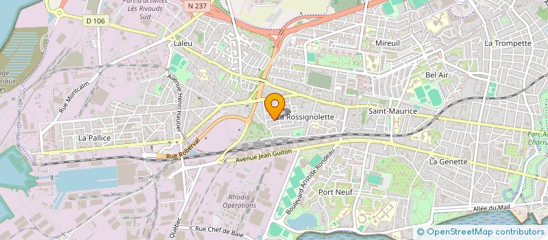 localisation de l'entreprise MADAME LOLA BEVILACQUA  LA ROCHELLE