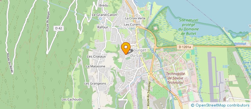 localisation de l'entreprise MADAME LOLA BILLOTTE  LE BOURGET-DU-LAC