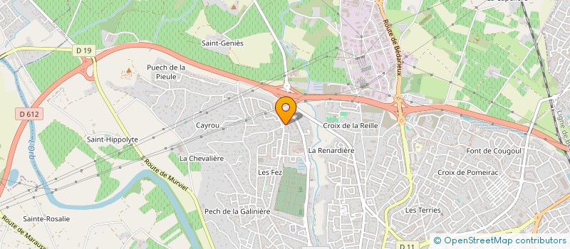 localisation de l'entreprise MADAME LOLA BOHEME à BEZIERS