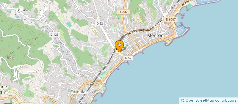 localisation de l'entreprise MADAME LOLA BOIX  MENTON