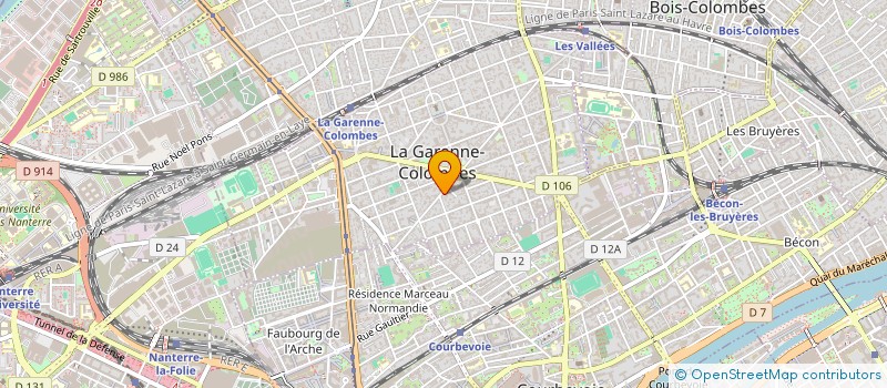 localisation de l'entreprise MADAME LOLA BOKOBSA à LA GARENNE-COLOMBES