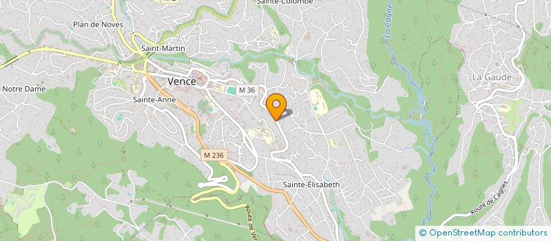 localisation de l'entreprise MADAME LOLA BORDET  VENCE