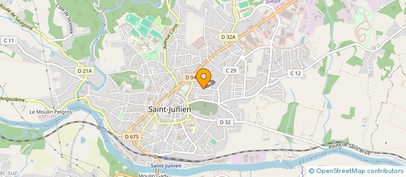 localisation de l'entreprise MADAME LOLA BOUCOLE à SAINT-JUNIEN