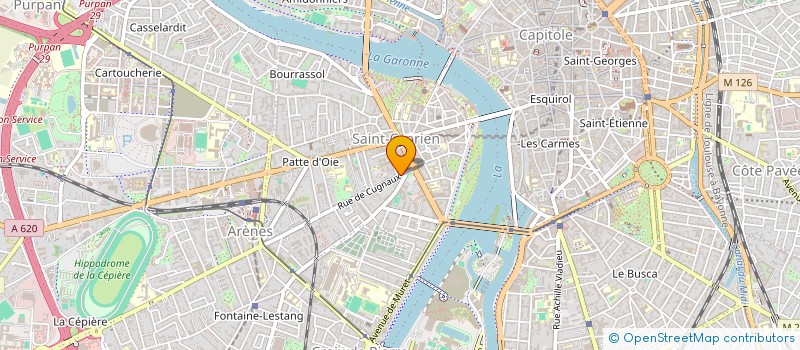 localisation de l'entreprise MADAME LOLA BOUDART  TOULOUSE