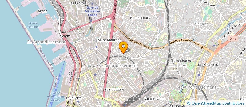 localisation de l'entreprise MADAME LOLA BOULENGER  MARSEILLE