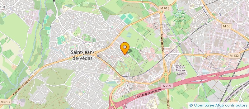 localisation de l'entreprise MADAME LOLA BOURTGUIZE  SAINT-JEAN-DE-VEDAS