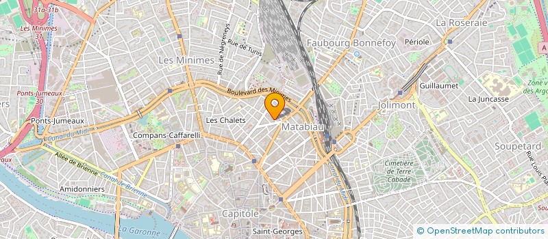 localisation de l'entreprise MADAME LOLA BOUTONNET  TOULOUSE