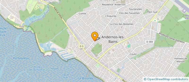 localisation de l'entreprise MADAME LOLA BRET  ANDERNOS-LES-BAINS