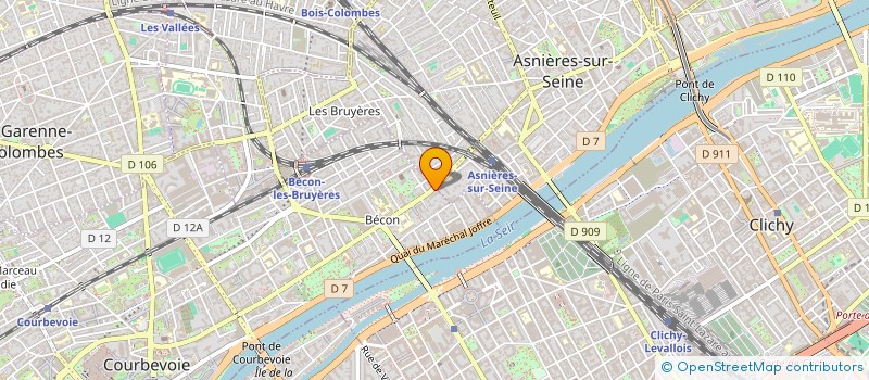 localisation de l'entreprise MADAME LOLA BRIAN à COURBEVOIE
