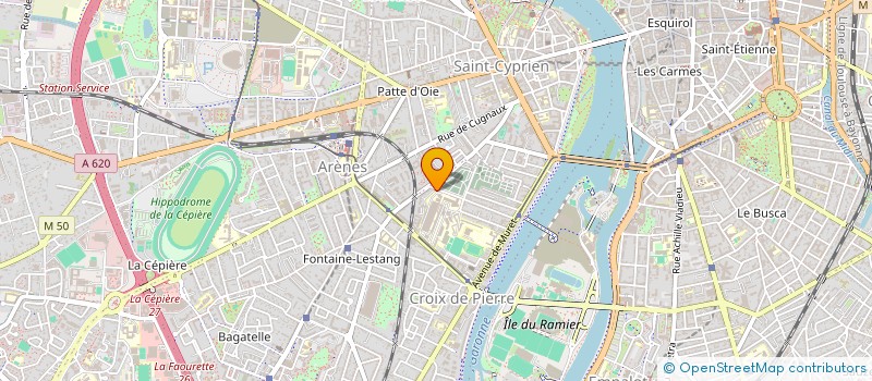 localisation de l'entreprise MADAME LOLA CANALES  TOULOUSE