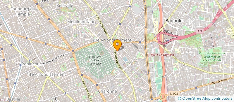 localisation de l'entreprise MADAME LOLA CARMINE  PARIS