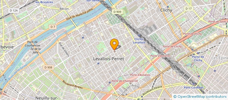 localisation de l'entreprise MADAME LOLA CHARVAL à LEVALLOIS-PERRET